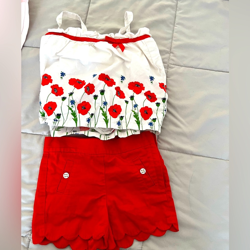 Janie and Jack 3T Short Set Spring Summer